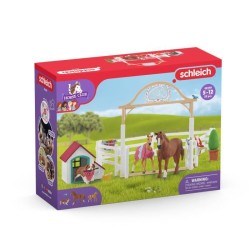 Schleich - Horse Club chevaux invités d'Hannah avec chienne Ruby - 42458