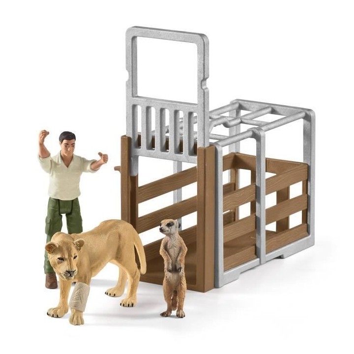Schleich - Gros camion sauvetage d'animaux - 42475