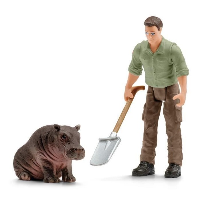 Schleich - Hélicoptere pour sauvetage d'animaux - 42476