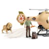 Schleich - Hélicoptere pour sauvetage d'animaux - 42476