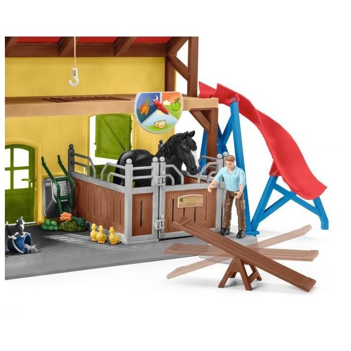 SCHLEICH - Écurie - 42485 - Gamme Farm World