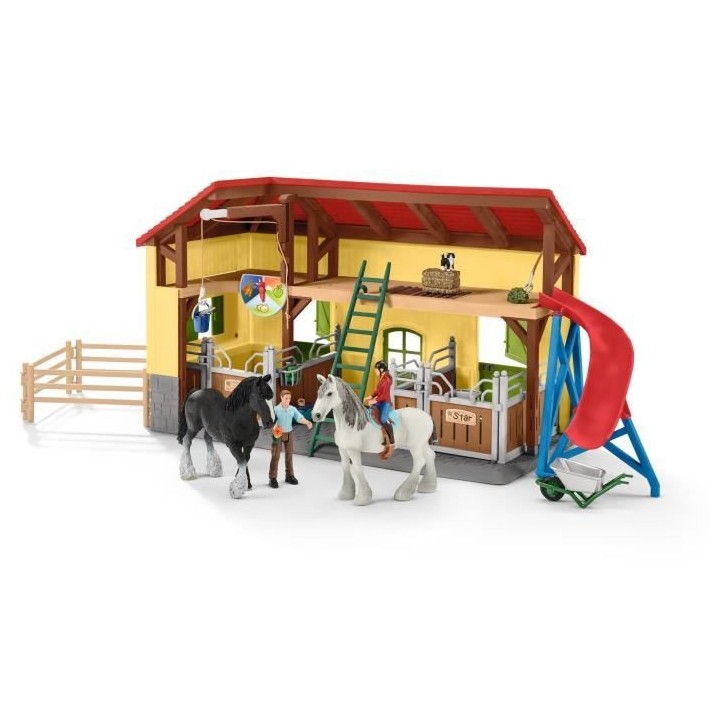 SCHLEICH - Écurie - 42485 - Gamme Farm World