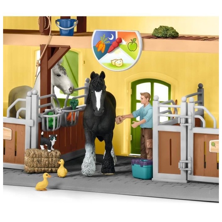 SCHLEICH - Écurie - 42485 - Gamme Farm World
