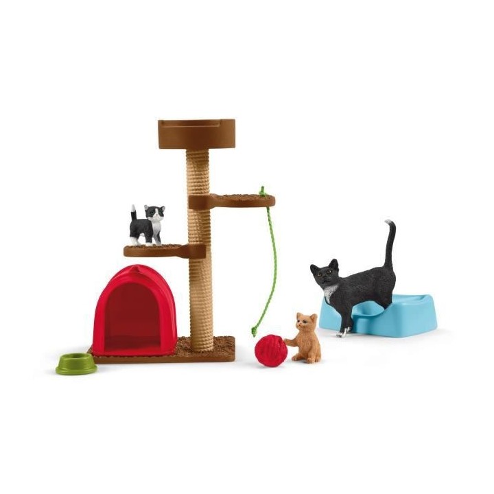 Schleich - Divertissement pour chats mignons - 42501