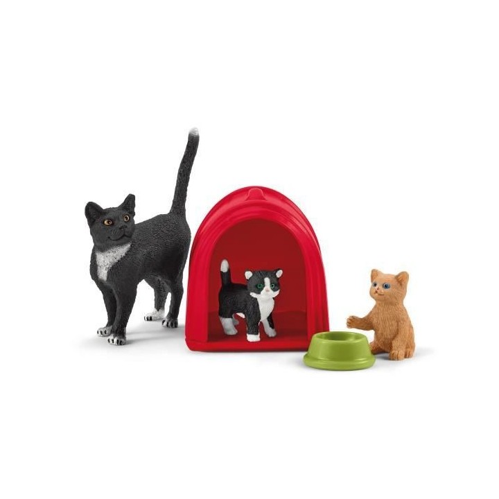 Schleich - Divertissement pour chats mignons - 42501