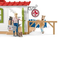 Schleich - Cabinet vétérinaire avec animaux - 42502