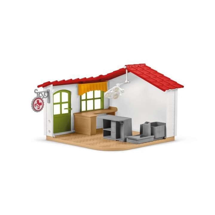 Schleich - Cabinet vétérinaire avec animaux - 42502