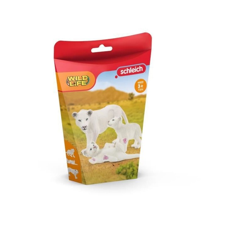 Schleich - Lionne avec bébés - 42505