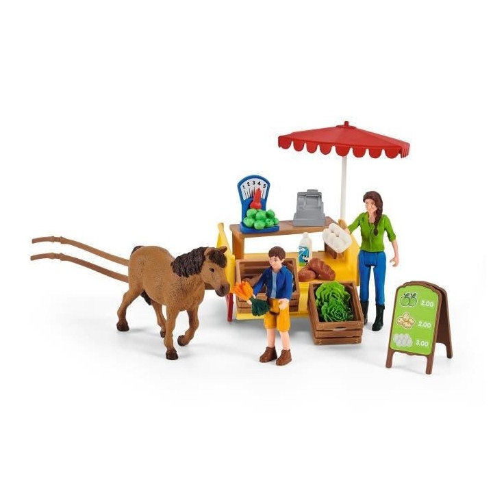 Schleich - Étal mobile de la ferme - 42528