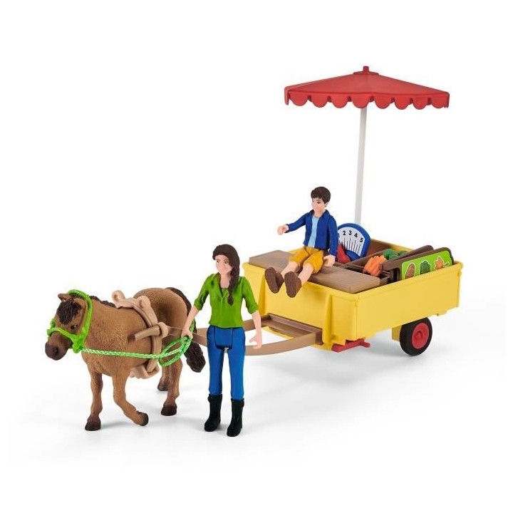 Schleich - Étal mobile de la ferme - 42528