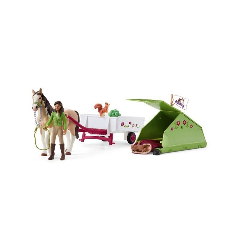 Schleich - Aventures au camping de Sarah - 42533