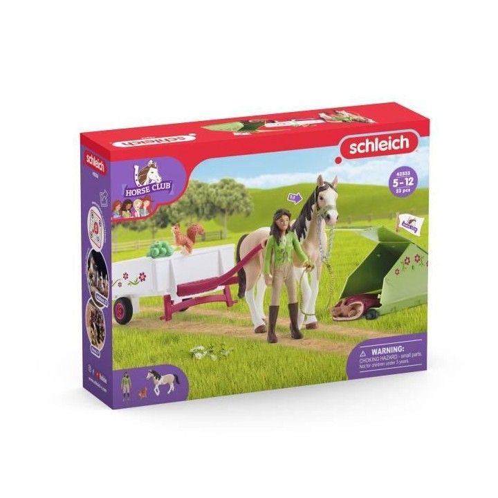 Schleich - Aventures au camping de Sarah - 42533