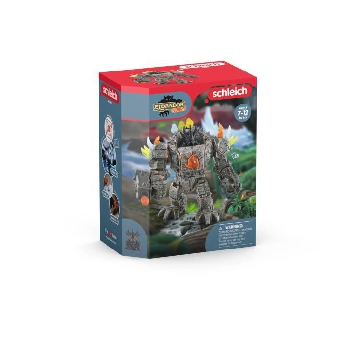 SCHLEICH - Master Robot et sa Mini Creature - 42549 - Gamme Eldrador M