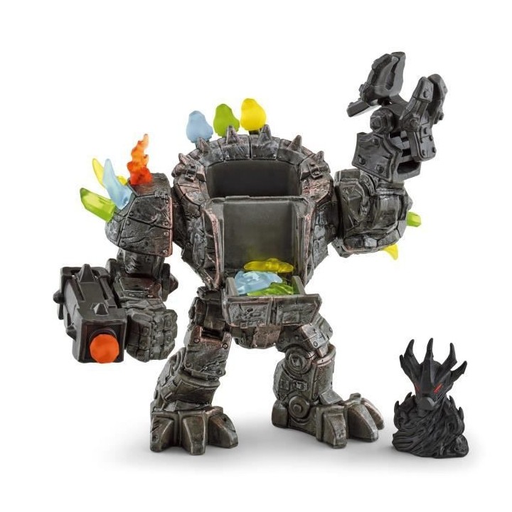 SCHLEICH - Master Robot et sa Mini Creature - 42549 - Gamme Eldrador M