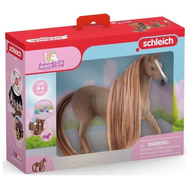 SCHLEICH - Jument Pur-sang Anglaise - Sofias' Beauties - 42582 - Gamme