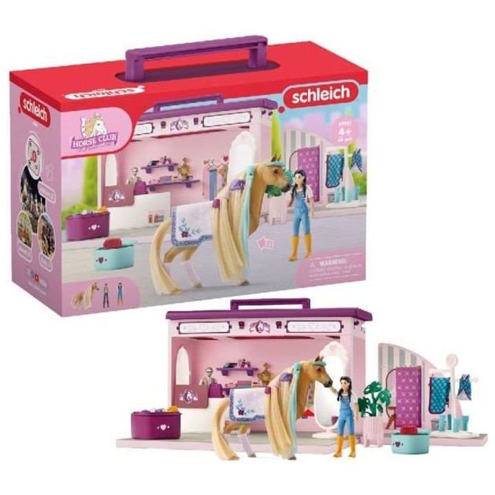 SCHLEICH - Malette de coiffage - Sofias' Beauties - 42587 - Gamme Sofi