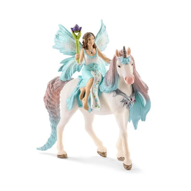 Schleich - Fée Eyela avec licorne de princesse - 70569