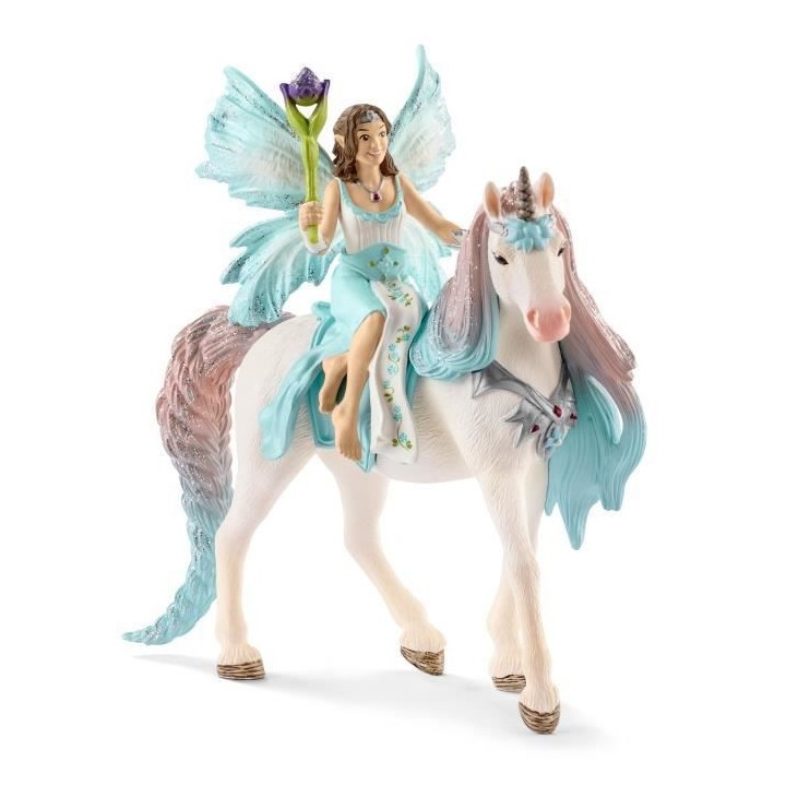 Schleich - Fée Eyela avec licorne de princesse - 70569