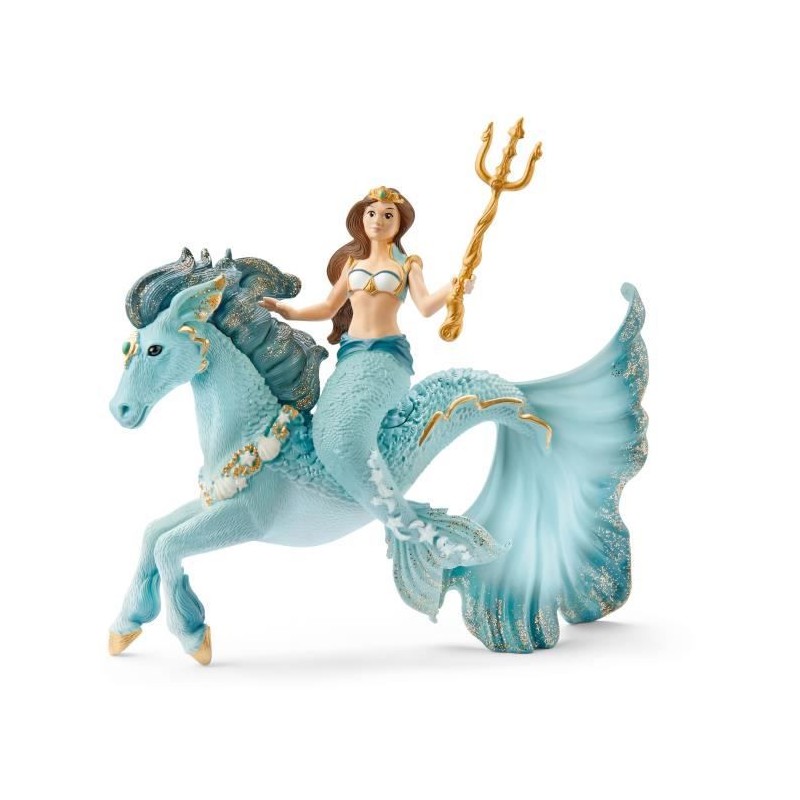 Schleich - Sirene Eyela sur cheval de mer - 70594