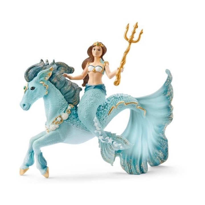 Schleich - Sirene Eyela sur cheval de mer - 70594