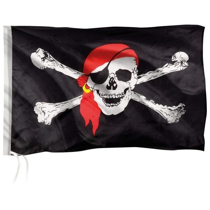 Dans la baie aux pirates - avec add on (drapeau pirate) - 100 pcs - SC