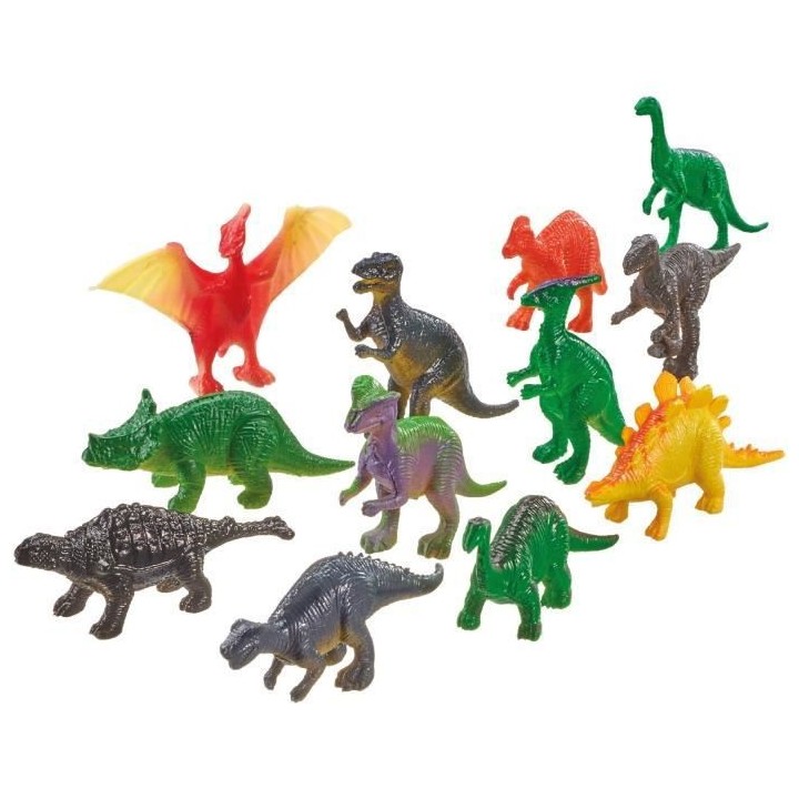 Dinosaures - avec add on (figurines de dinosaures) - 60 pcs - SCHMIDT