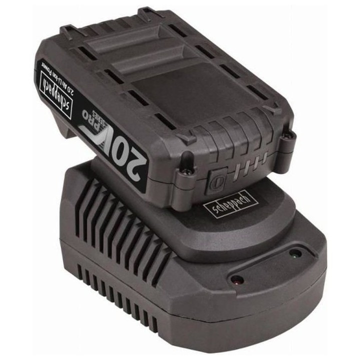Kit de demarrage SCHEPPACH Batterie 20V 2.0 Ah + chargeur rapide - 790
