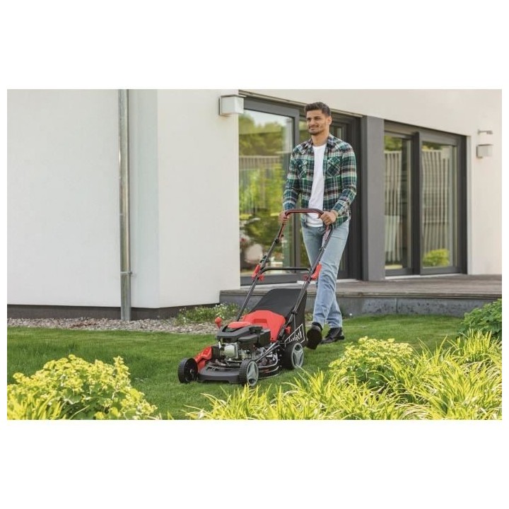 Tondeuse thermique poussée MP150-46 - 150 cm3 - 46 cm - Scheppach