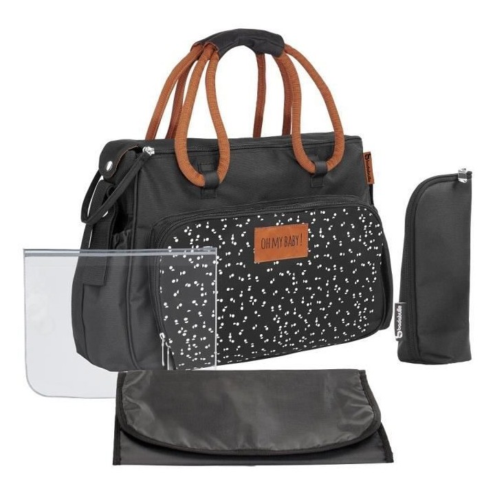 BADABULLE Sac a langer BOHO, Camel