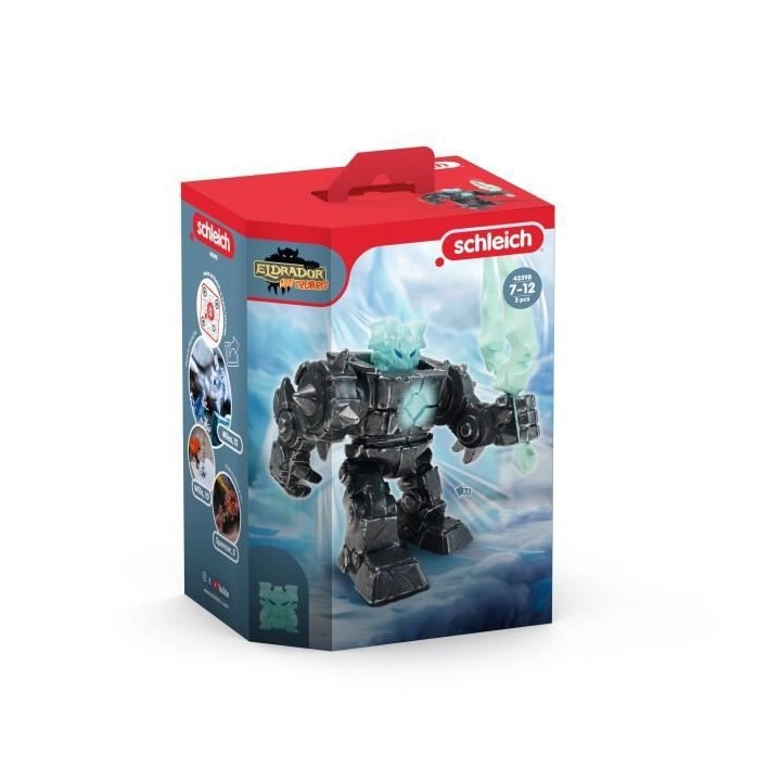 SCHLEICH - Cyborg des Ténebres - Glace - 42598 - Gamme : Eldrador Min