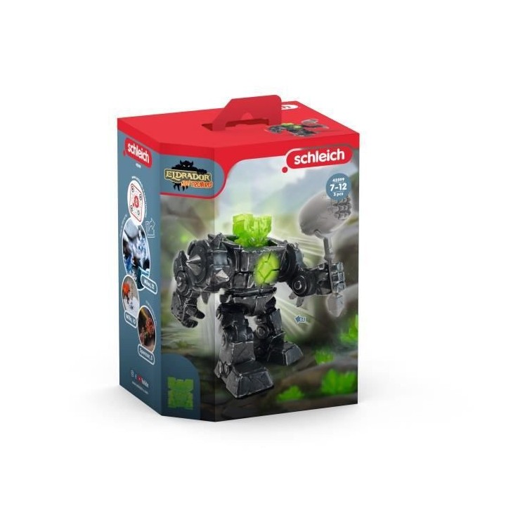 SCHLEICH - Cyborg des Ténebres - Pierre - 42599 - Gamme : Eldrador Mi