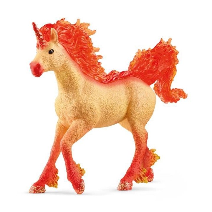 SCHLEICH - Étalon Licorne de Feu Elementa - 70756 - Gamme : bayala