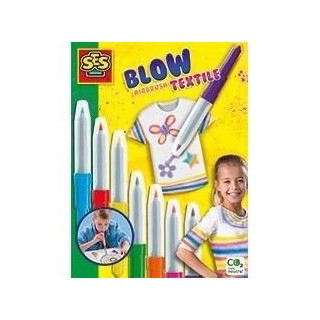 Blow airbrush pens - Textile