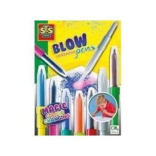 Blow airbrush pens - Changement de couleur magique