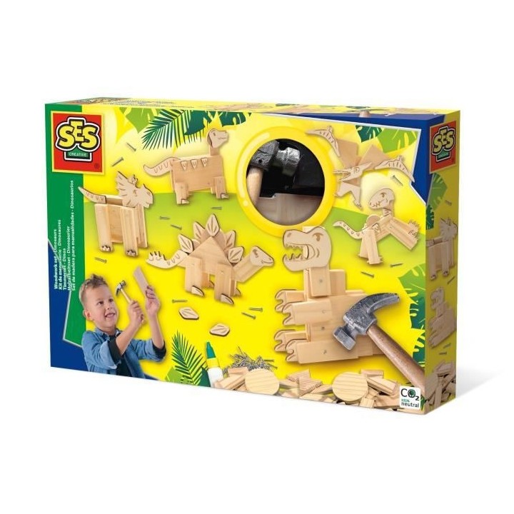 Kit de menuiserie - Dinosaures