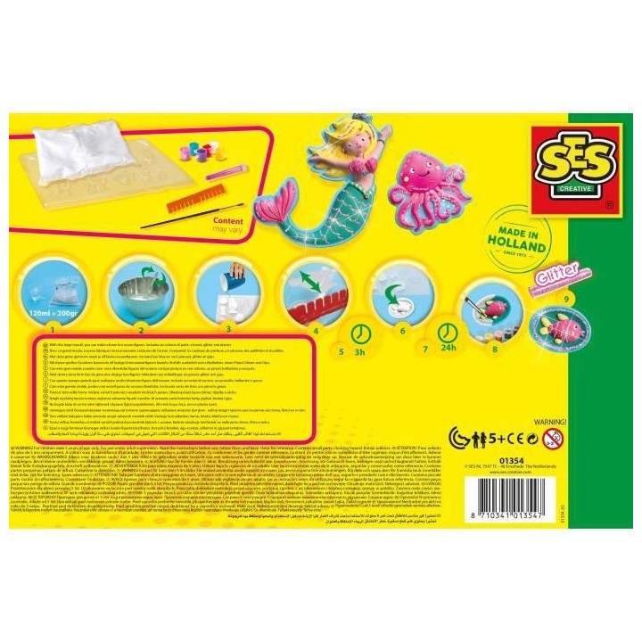 Moulage et peinture - Créatures de l'océan