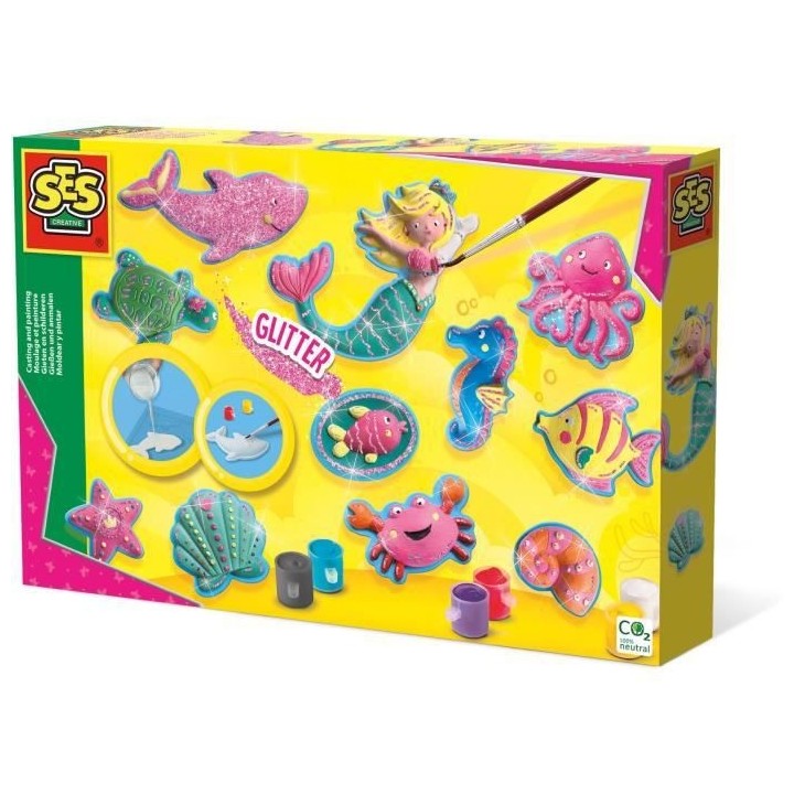 Moulage et peinture - Créatures de l'océan