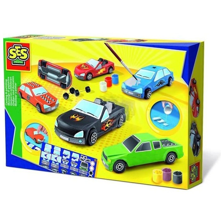 SES CREATIVE Moulage Et Peinture - Voitures