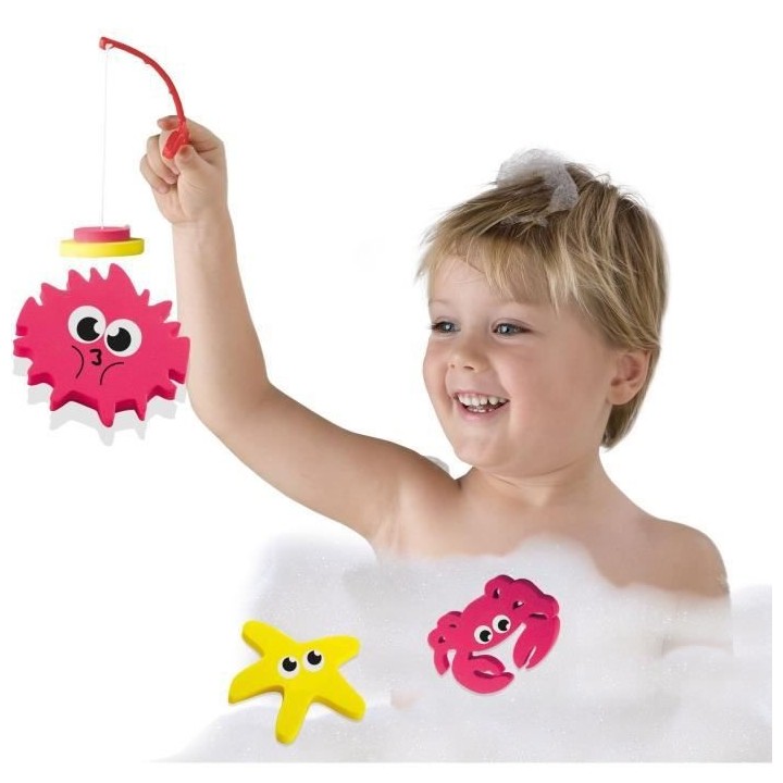 Peche dans l'eau - SES CREATIVE - 2 baguettes et 8 créatures - A part