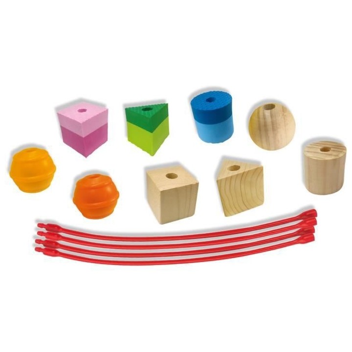 SES CREATIVE - 13102 - Perles sensorielles a lacer