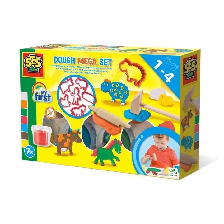 My first - Méga kit de pâte a modeler avec outils