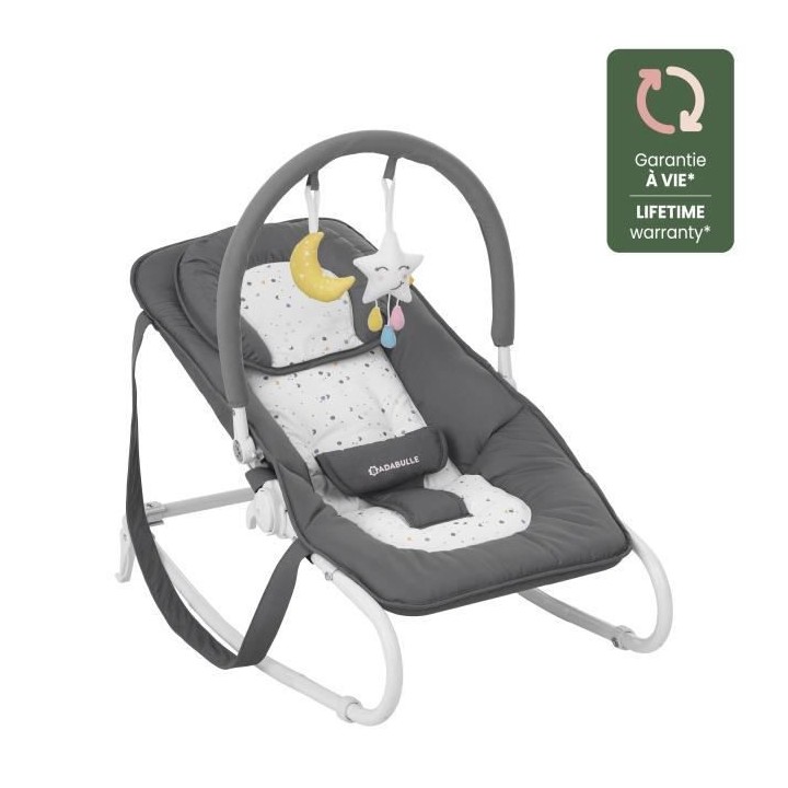 Badabulle Transat pour bébé Easy Moonlight - Arche de jeux