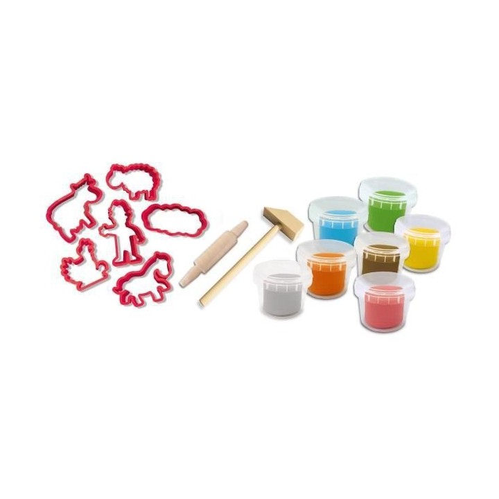 My first - Méga kit de pâte a modeler avec outils