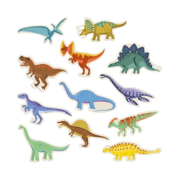 J'apprends les dinosaures - Jeu créatif - SES - A partir de 3 ans