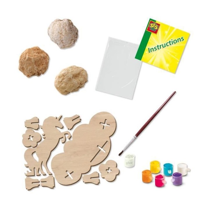 Géodes et licorne - Galaxie