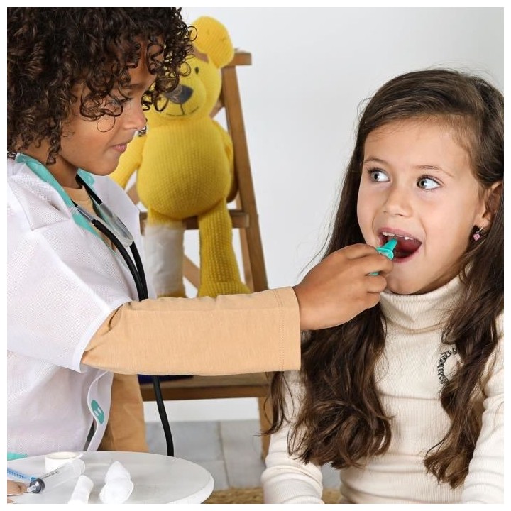 Méga kit de docteur SES CREATIVE Petits pretenders - Matiere : Polyes