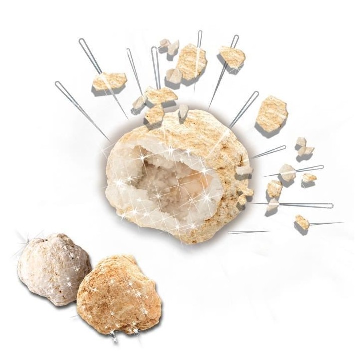 Géodes a ouvrir - Jeu créatif - SES - A partir de 8 ans