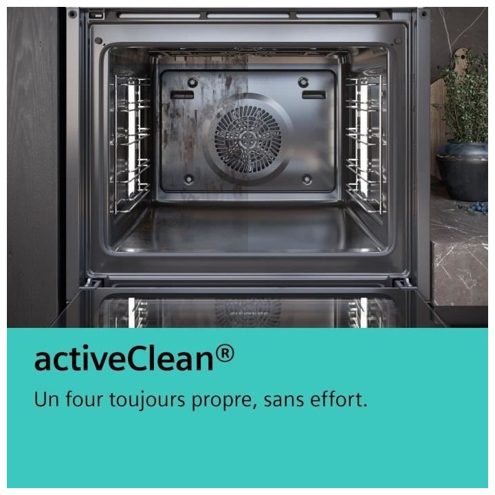 Four intégrable multifonction pyrolyse SIEMENS - HR675GBS1 IQ700 - 59