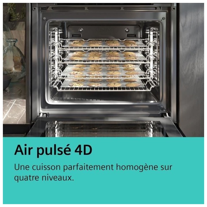 Four intégrable multifonction pyrolyse SIEMENS - HR675GBS1 IQ700 - 59