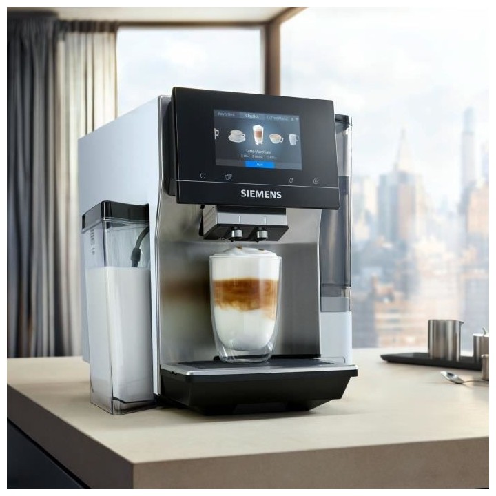 Expresso broyeur SIEMENS TQ705R03 - EQ.700 INTEGRAL - 20 recettes - 6